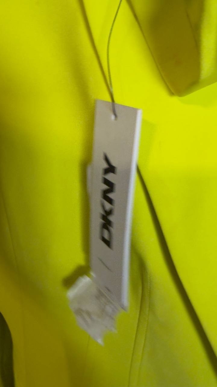 DKNY  Women’s  Notch  Collar  Topper  Blazer  Limeade  12  NWT  $189