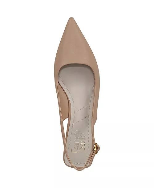Franco Sarto Nude Slingback Pumps 8M NIB MSRP $115
