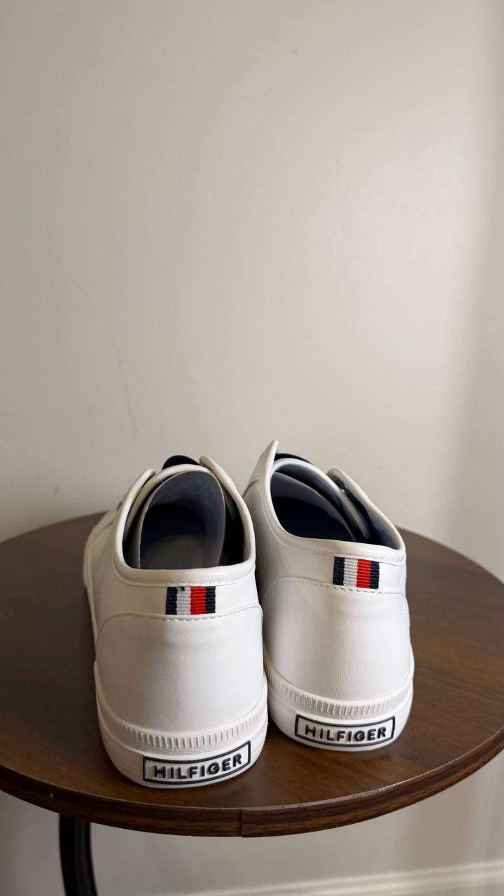 Tommy Hilfiger Anni Slip‑On Casual Sneakers White Multi Women’s 10M NWB