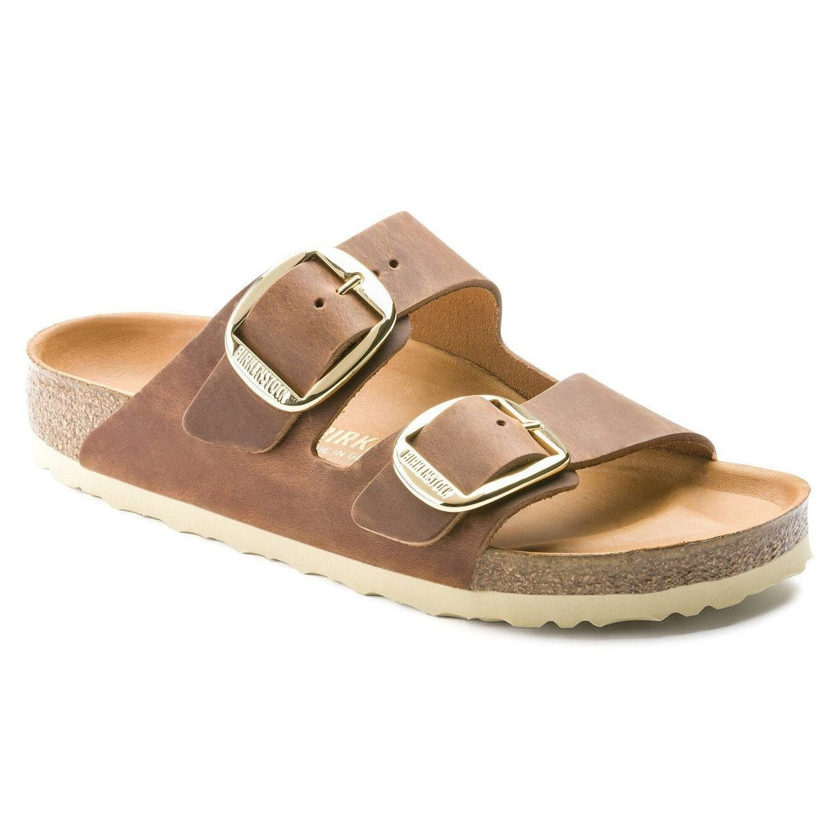Birkenstock Sandals Cognac 6 Narrow Fit Pre-Owned