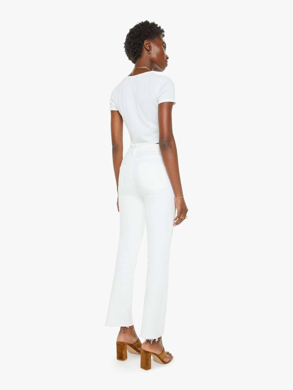 MOTHER The Hustler Ankle Fray – Fairest Of Them All, Size 26