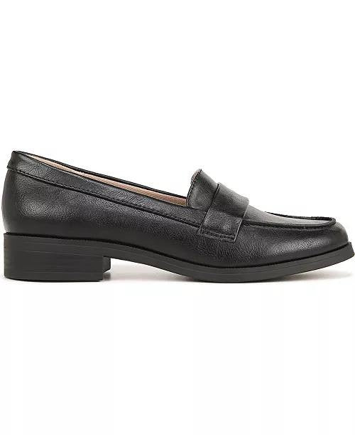 Life Stride  Sonoma  2  Slip‑On  Penny  Loafers  Black  Smooth 7  M  NWT  $80