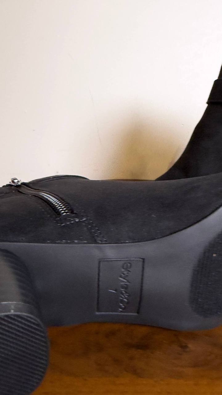 Style&Co Black Microfiber Dress Booties 7M NIB MSRP $79.90