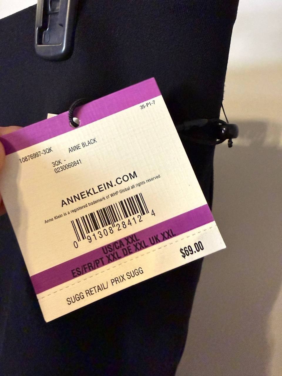 Anne Klein Plus Size Slim‑Fit Ankle Pants – Size XXL – NWT – $69