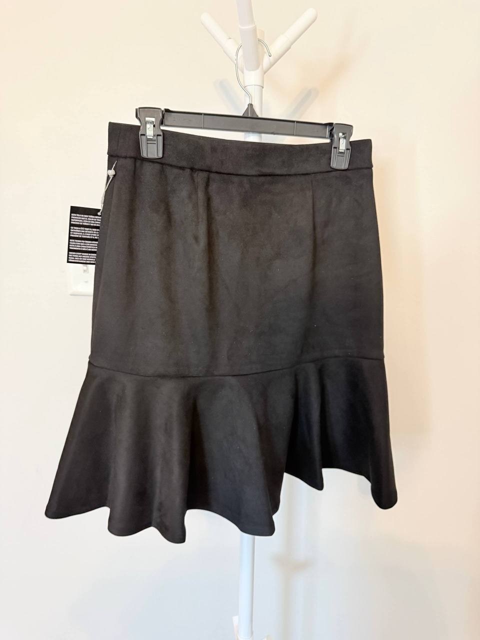 Kasper Pull‑On Flare Scuba Knit Skirt – Black – Size S – NWT – $79