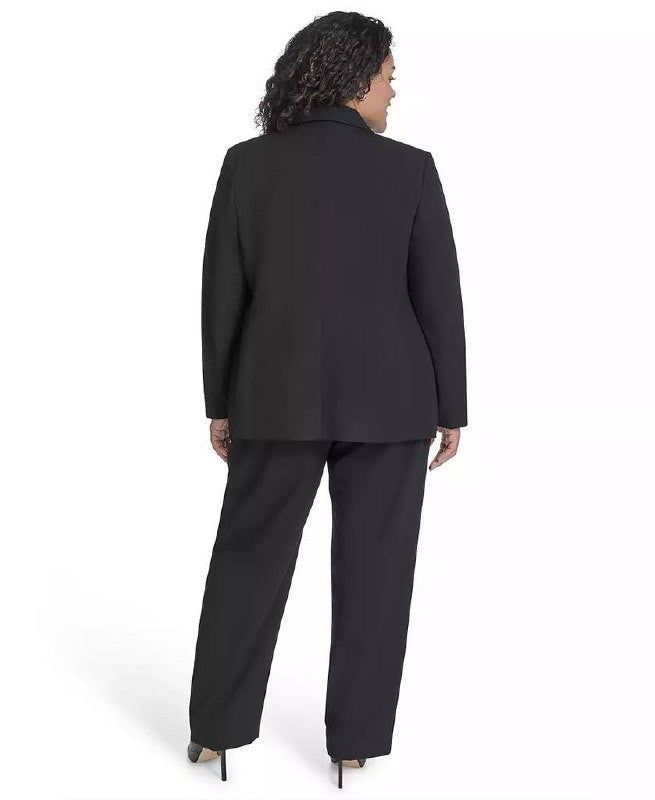 Calvin Klein Plus Size One‑Button Blazer – Black – Size 18W – NWOT – $129.97
