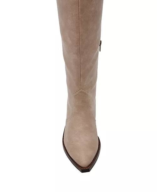 DV Dolce Vita High Boots 7.5M Dune Man‑Made New in Box MSRP $99