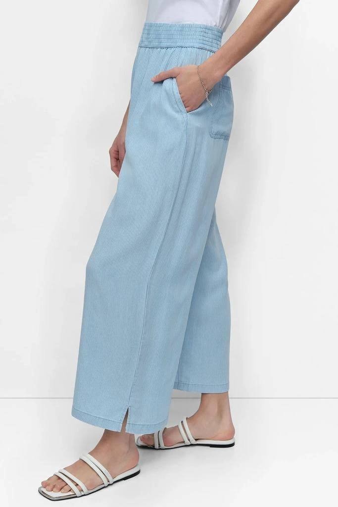 DKNY Men’s Wide Leg Ankle Pant Blue Size L NWT $79.50 – Modern Relaxed Fit