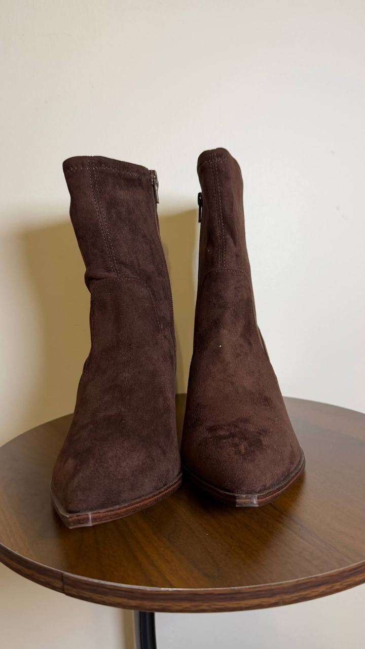 DV Dolce Vita Dark Brown Booties Size 7 NIB MSRP $79