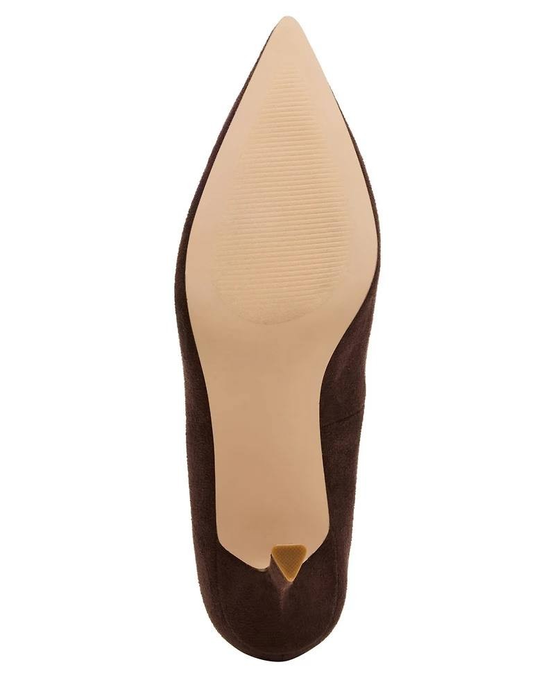 Madden Girl Dark Brown Fabric Pointed Toe Pumps 7.5 New in Box MSRP $59