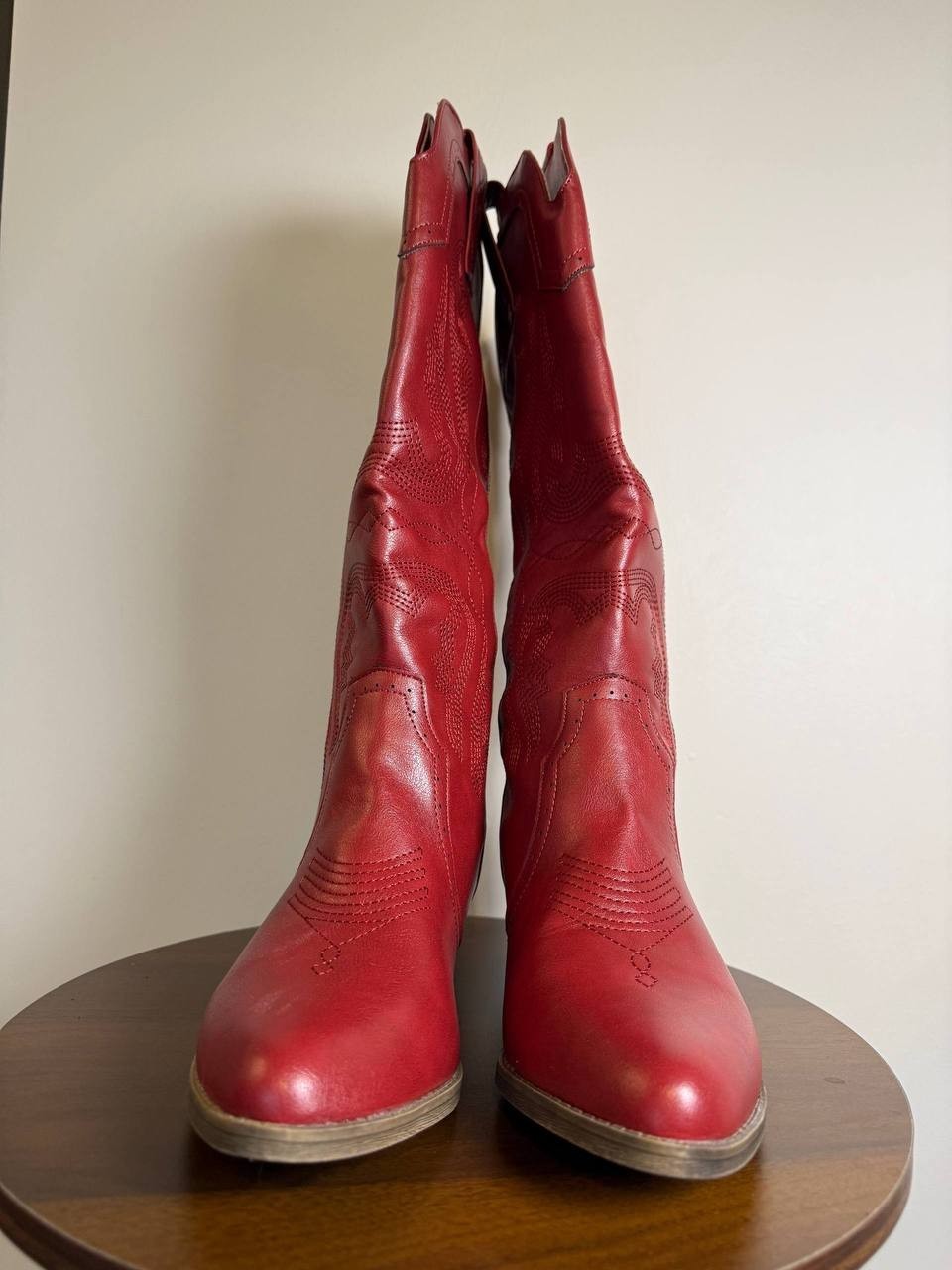 Sugar Two Step Western Boots – Red – Size 10M – Manmade – New in Box