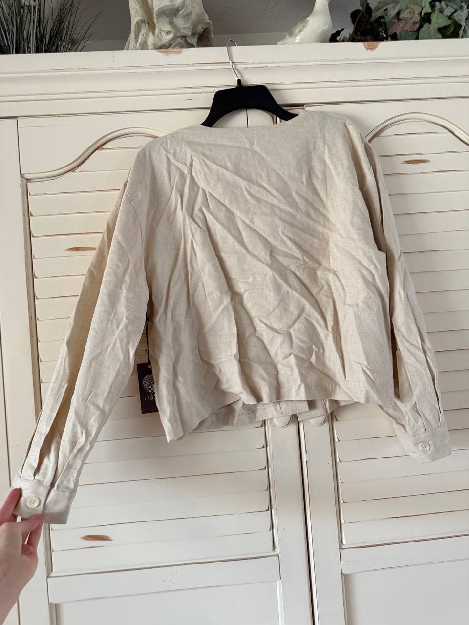 Vince Camuto Brown Cropped Jacket Women's Size M NWT Modern Chic $169 MSRP