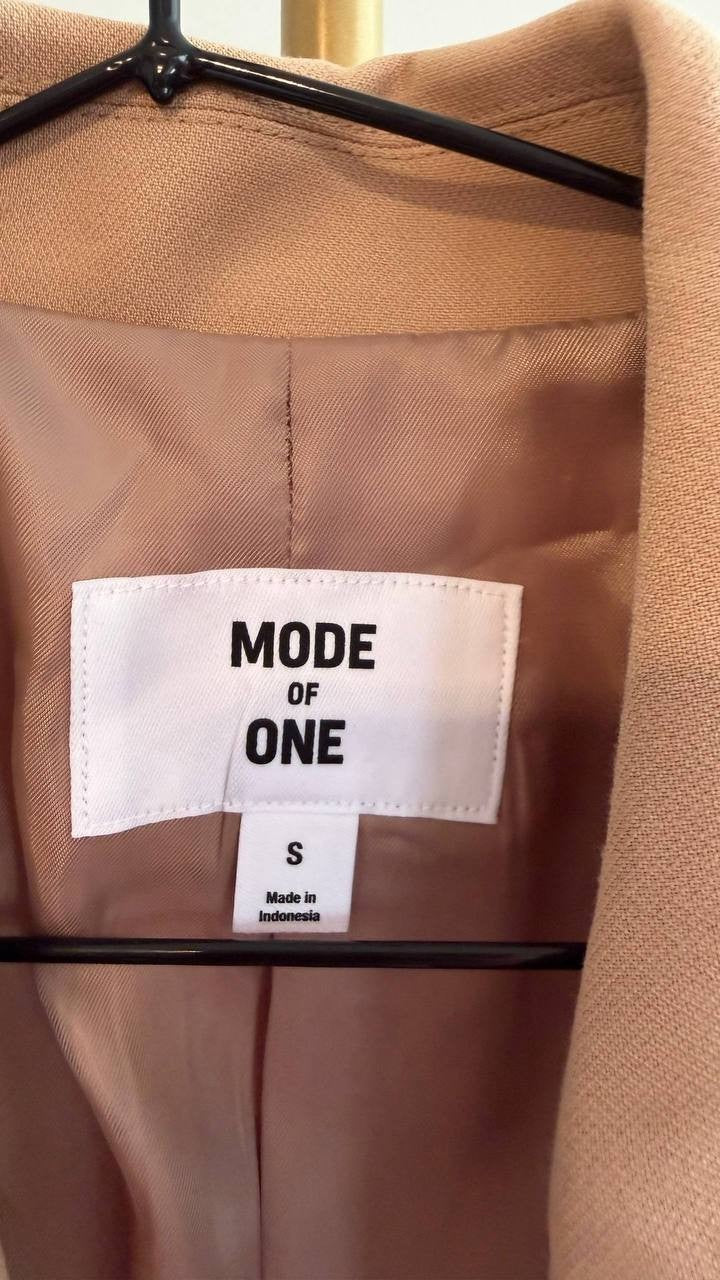 Mode of One Men’s Relaxed‑Fit Suit Blazer Beige S $139.50 NWT