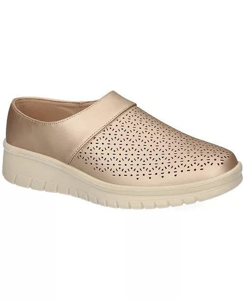 Easy  Street  Mule  Sneakers  Champagne  7M  New  $60