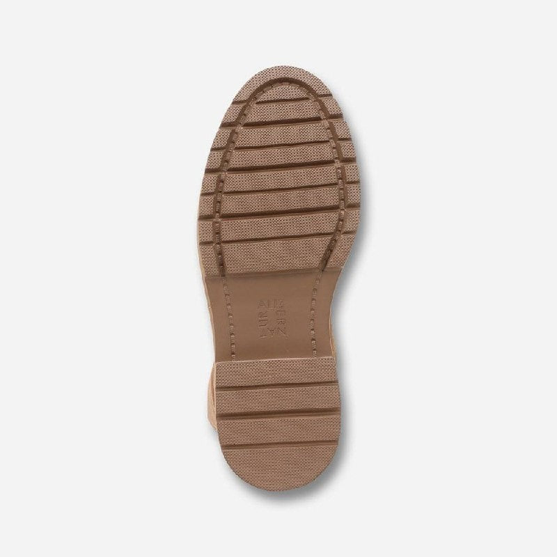 Naturalizer Sense Booties 8M Tan Suede Weather‑Resistant Almond Toe NIB msrp$245