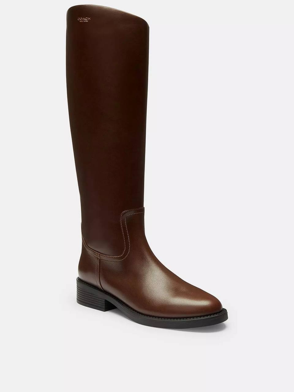 Coach Tall Boots Brown 8 B Pre-Owned $415