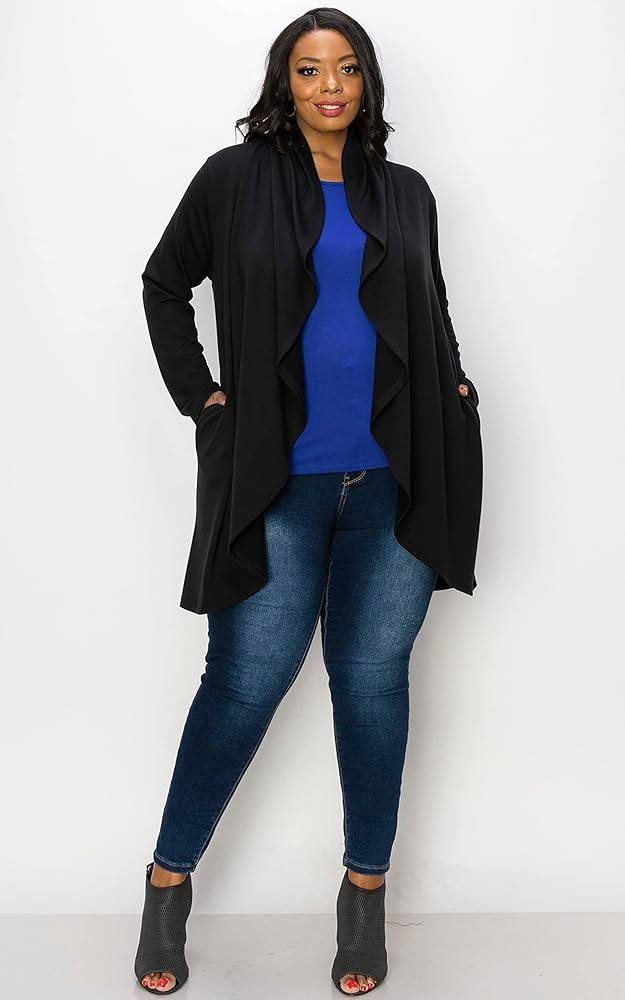 COIN 1804 French Terry Cardigan – Size 1X – NWT