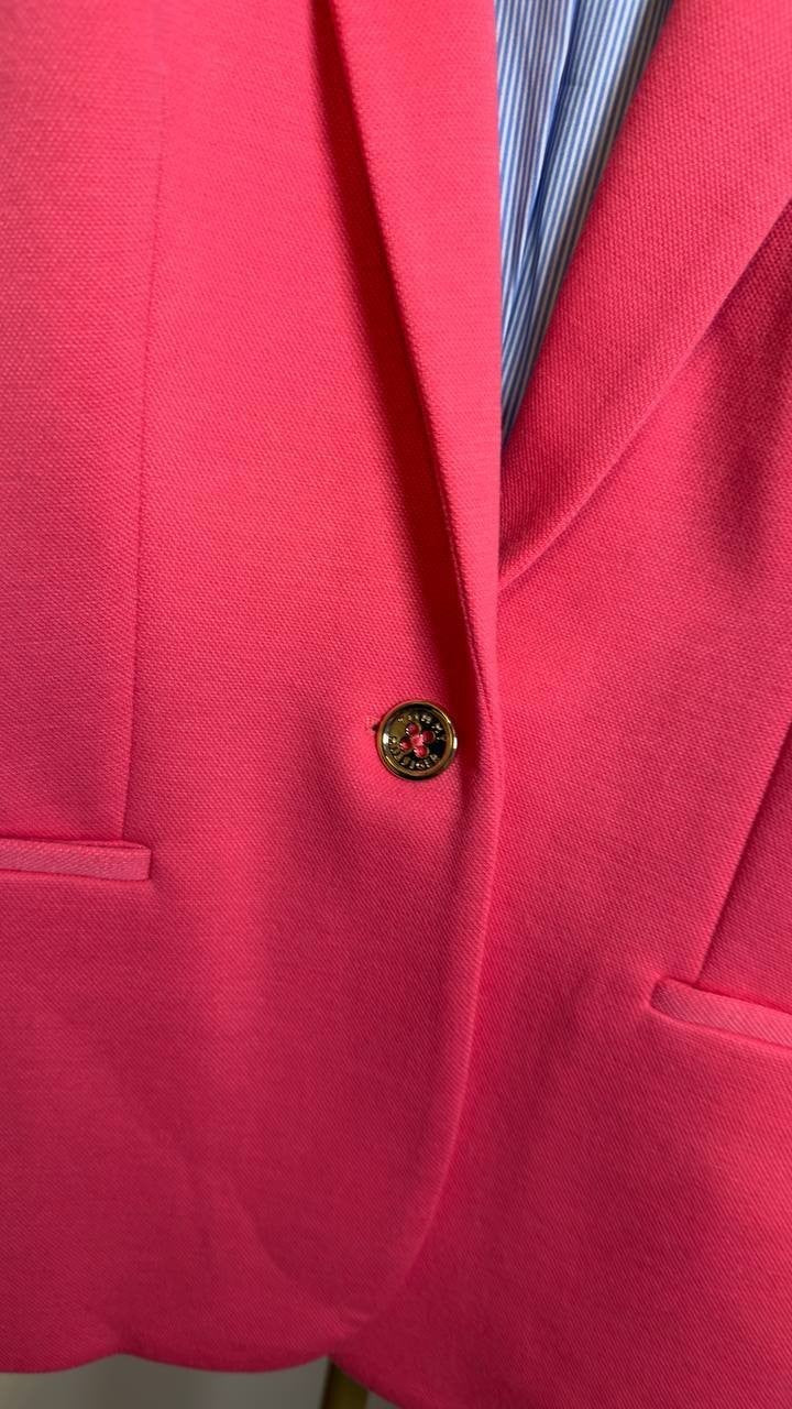 Tommy Hilfiger Blazer Petunia Pink 4 NWT