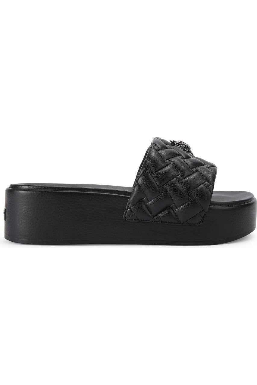 Kurt  Geiger  London  Platform  Sandals  Black  38  New  No  Box  $138