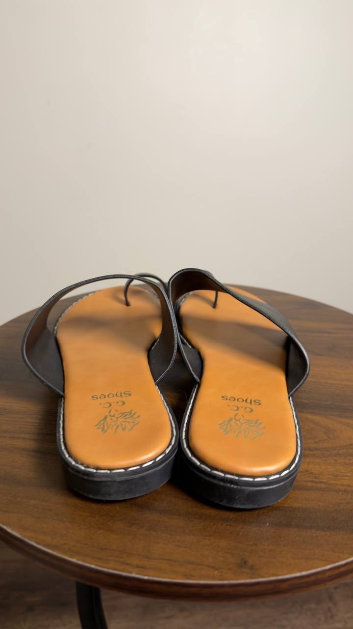 GC  Shoes  Flat  Sandals  Black  9  New  $55