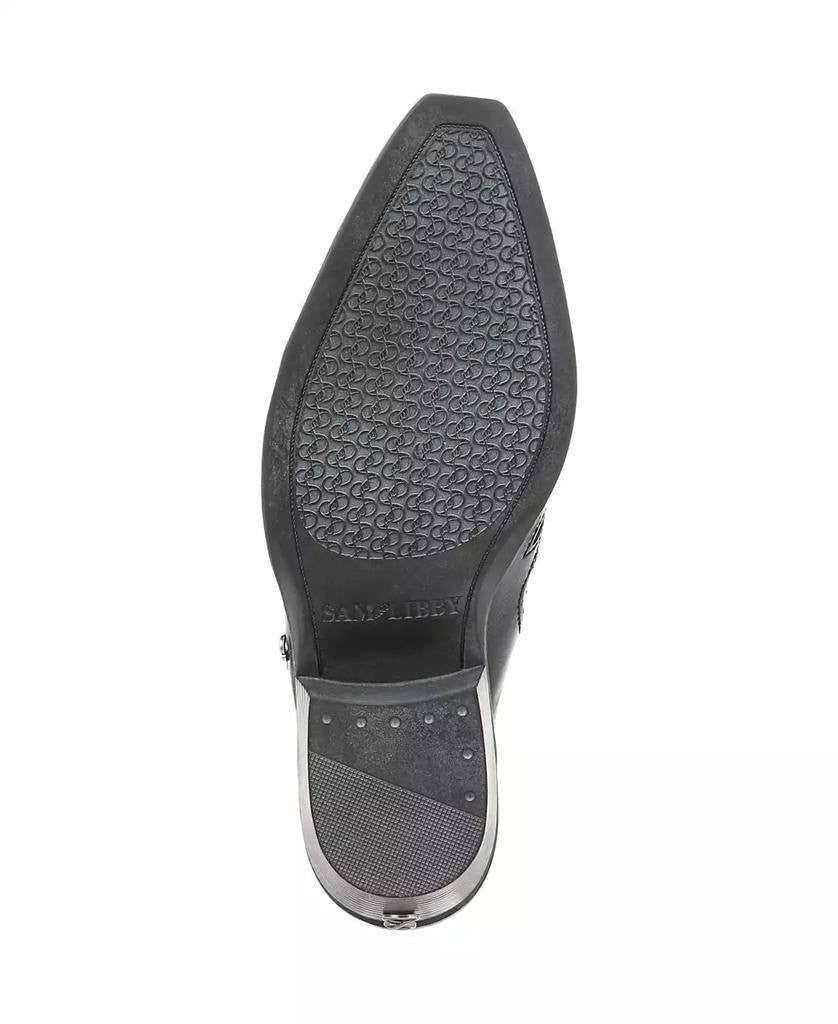 Sam & Libby Black Block Heel Mules 7.5M New in Box MSRP $80