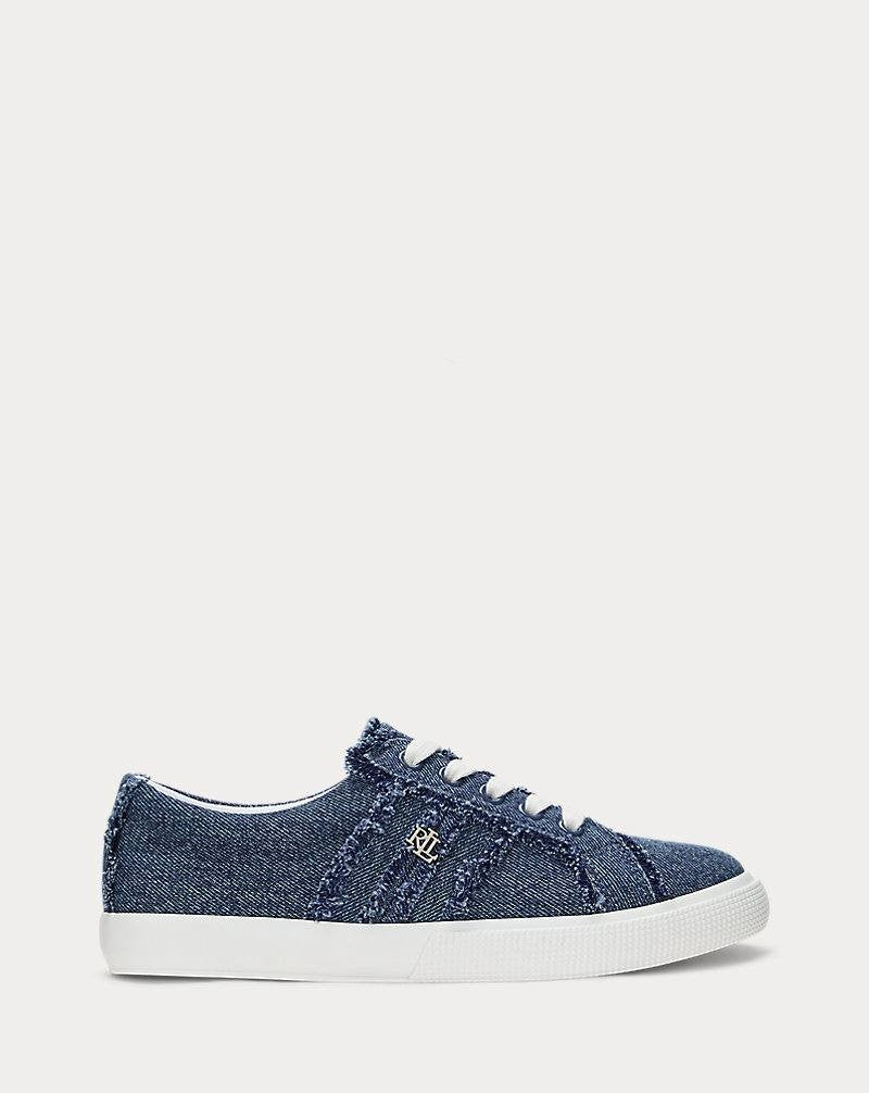 Lauren Ralph Lauren Sneakers Denim 8.5 B New $100.00