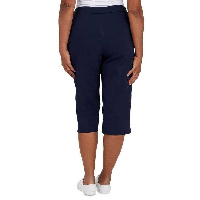 Alfred Dunner Allure Stretch Clamdigger Pants – Size 8P – NWT