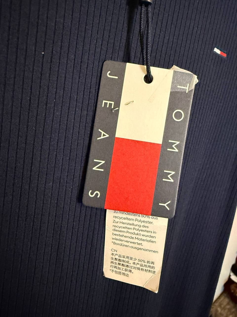 Tommy Jeans Sleeveless Logo‑Detail Dress – Size XS – NWT – 69,90€