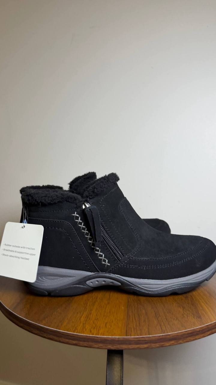 Easy Spirit Erique Cold Weather Booties Dark Brown 8M NWB Water‑Repellent $99