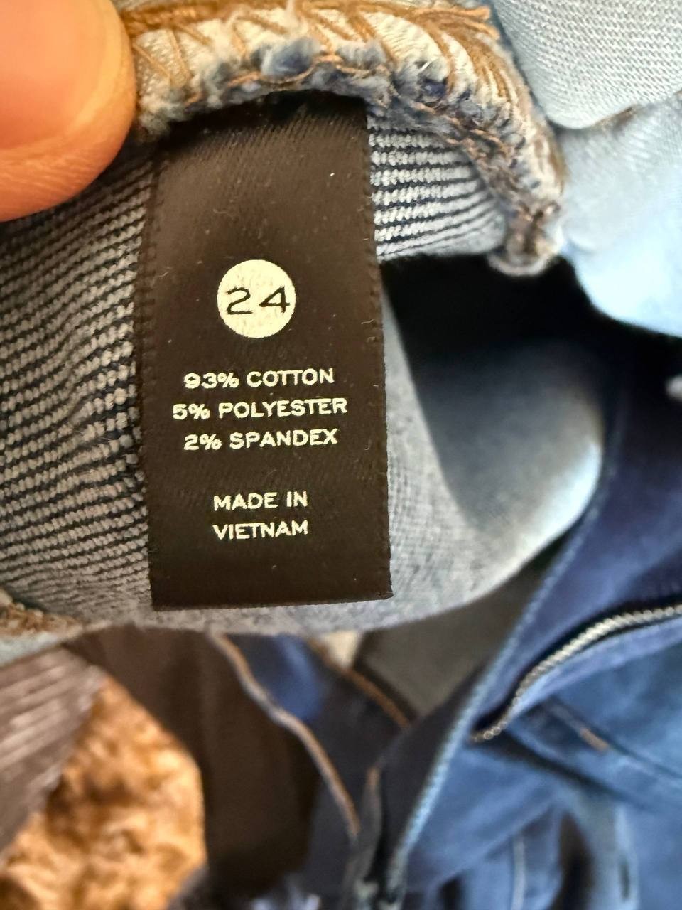AQUA Dad High‑Rise Wide‑Leg Jeans – Dark Wash – Size 24 – NWT