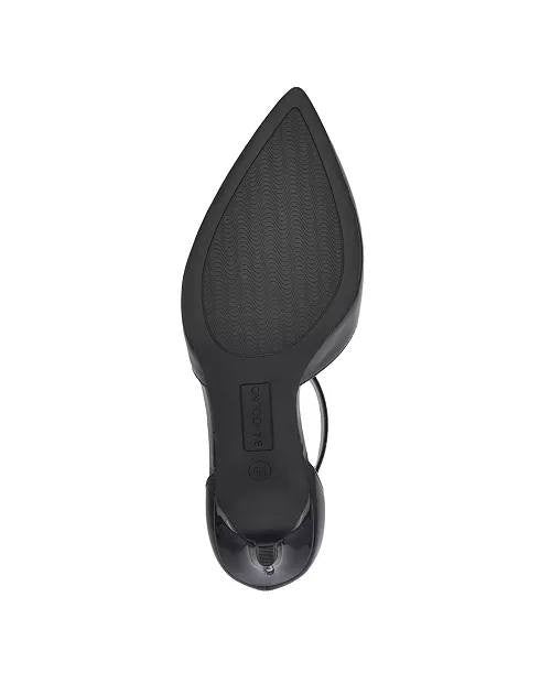 Bandolino Black Polyurethane Pointed Toe Pumps 7M New in Box MSRP $89