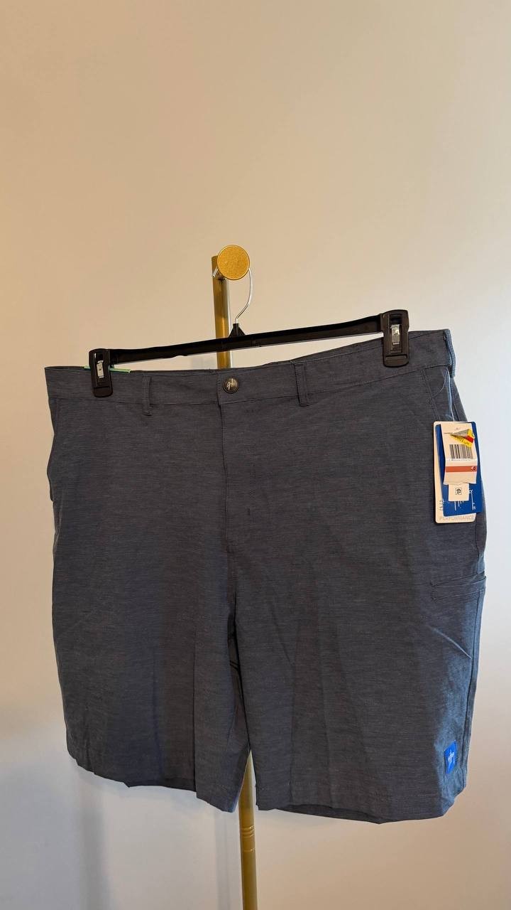Guy Harvey Men’s Performance 4‑Way Stretch Hybrid Shorts Navy 40 $65 NWT
