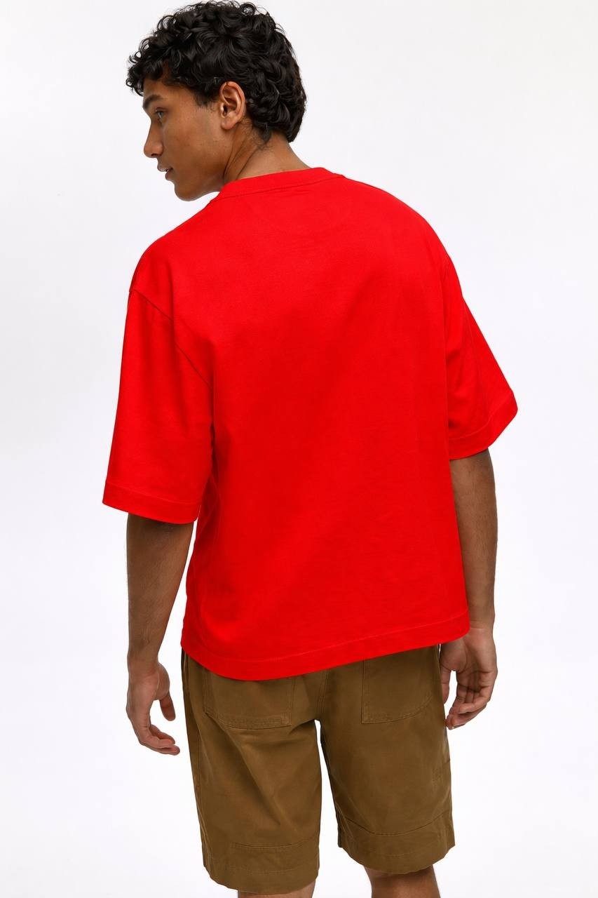 Mode of One Men’s Novelty Tee Fiery Red Pocket T‑Shirt XL $34.50 NWT