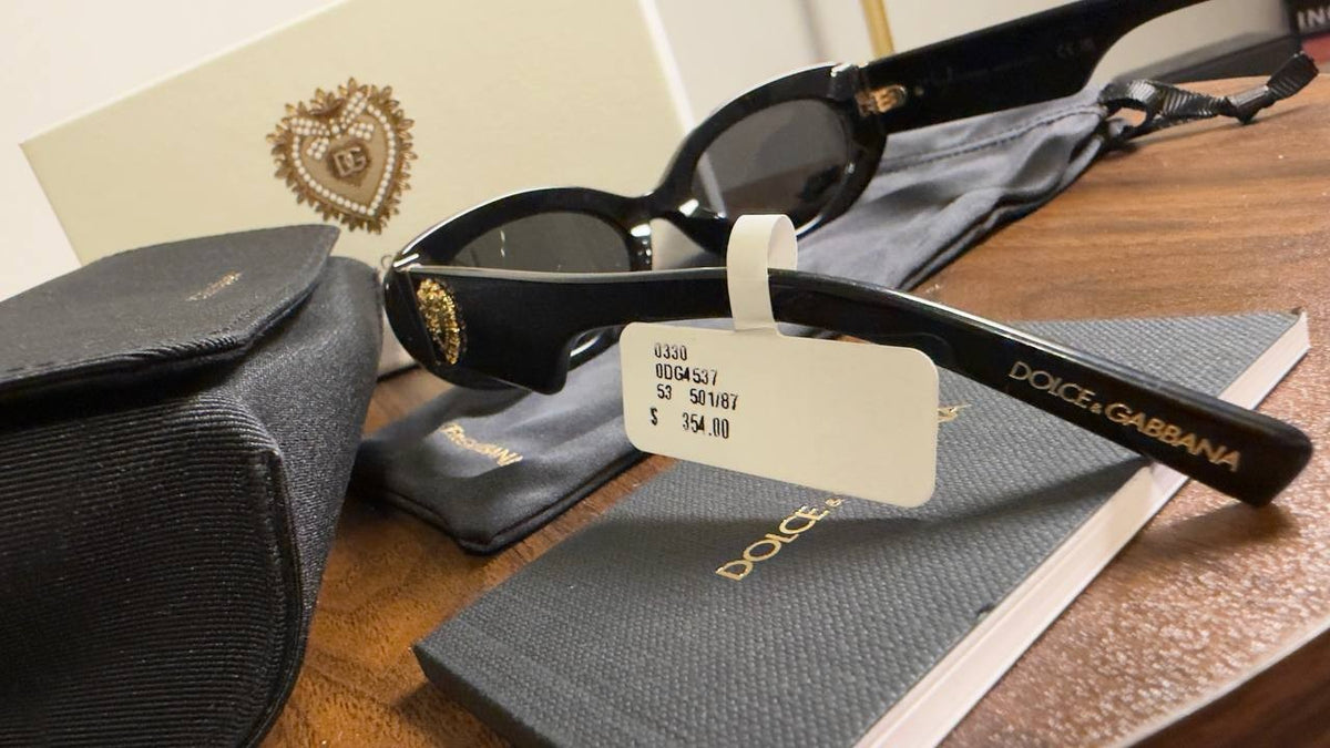 Dolce&Gabbana  Devotion  Sunglasses  Black  OS  NWT  $354