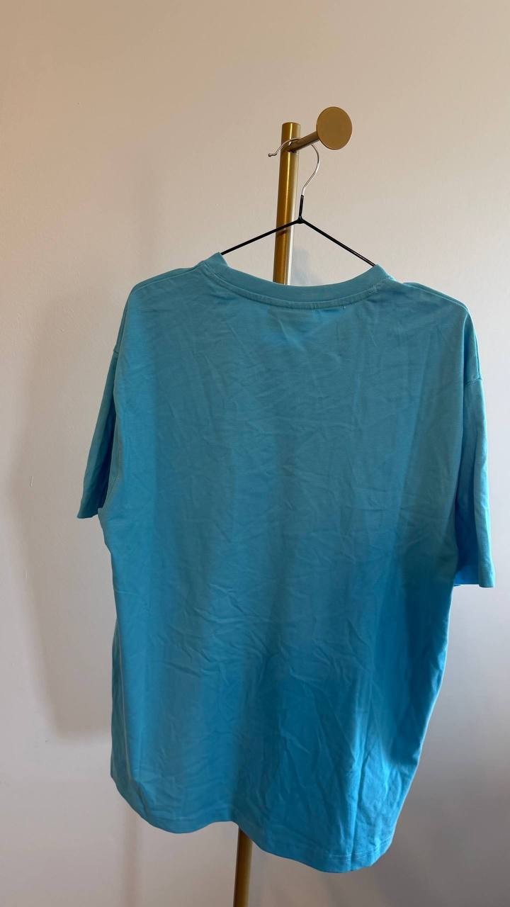AGTAWH Men’s Graphic Logo T‑Shirt Blue M $52.90 NWT