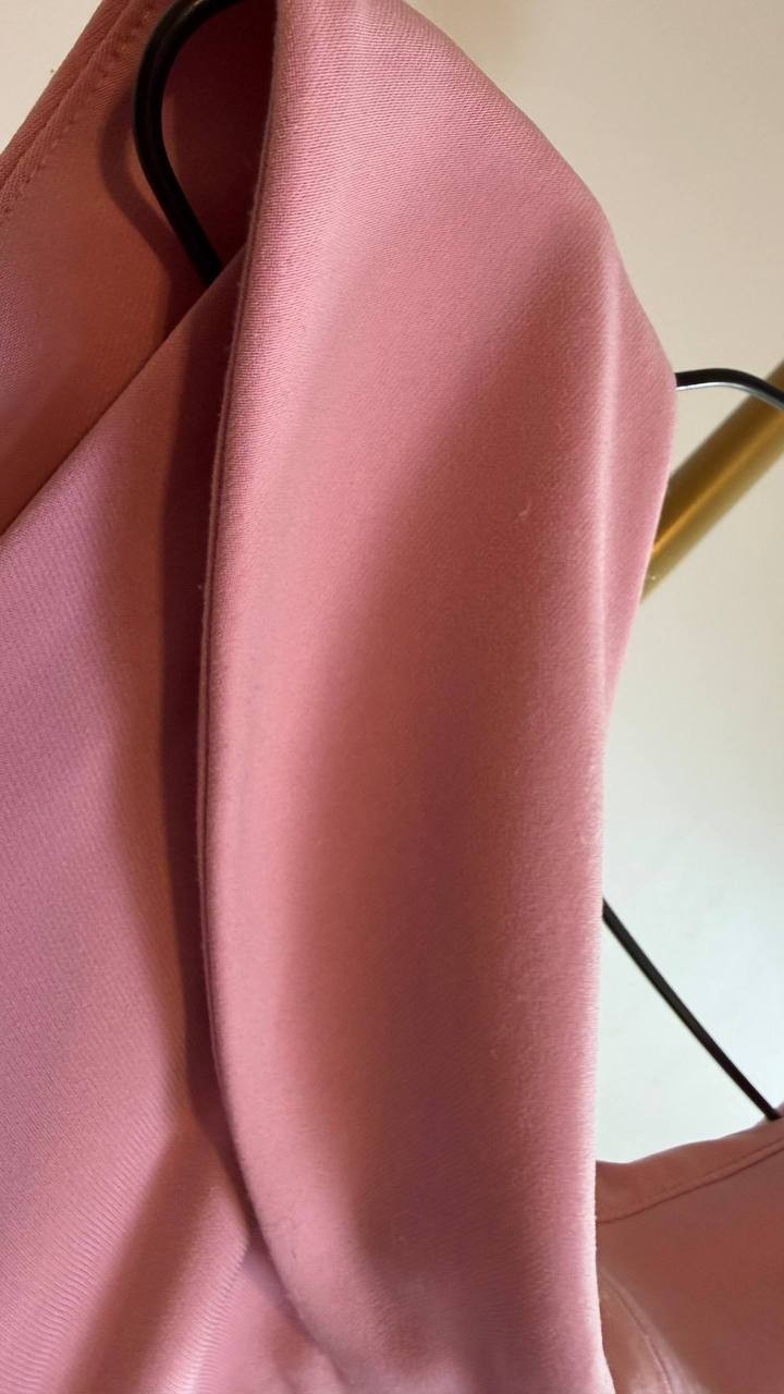 Lauren Ralph Lauren Off‑Shoulder Jersey Gown Rose Size 10 Preowned $225