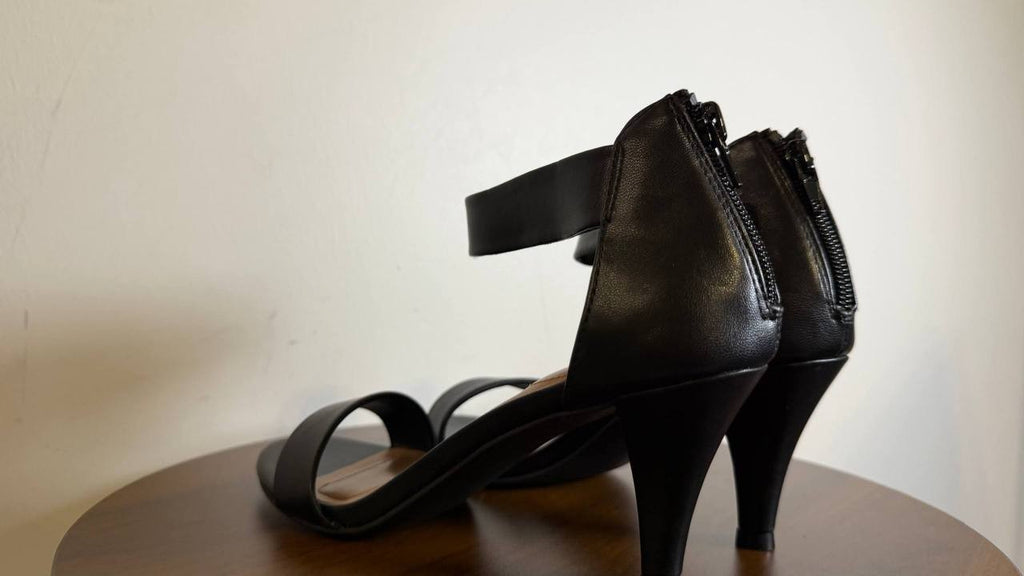 Style&Co Women’s Dress Sandals 7M Black Man-Made – New in Box MSRP $59.90