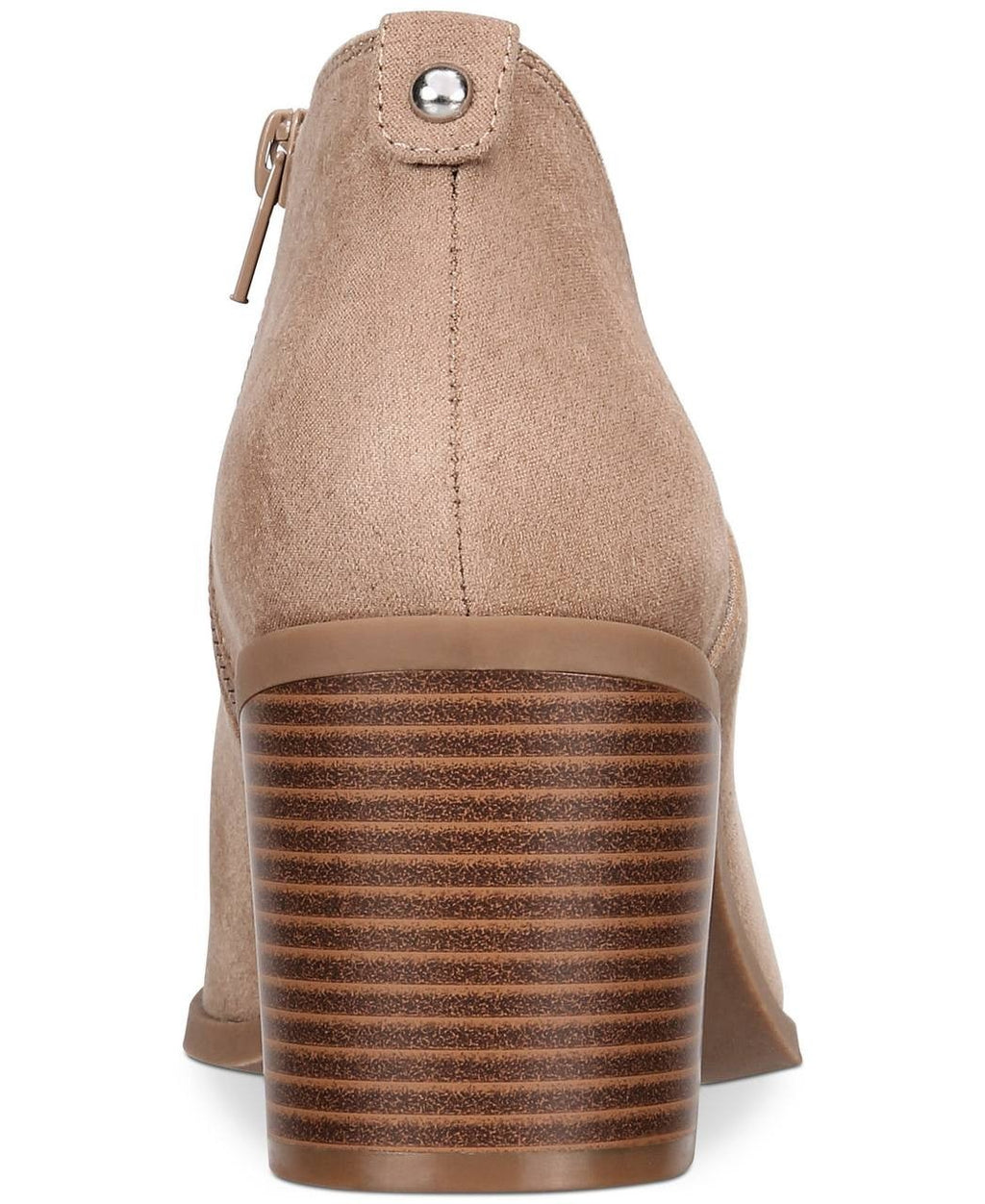 Style&Co Taupe Microfiber Booties 8.5M NIB MSRP $79.90