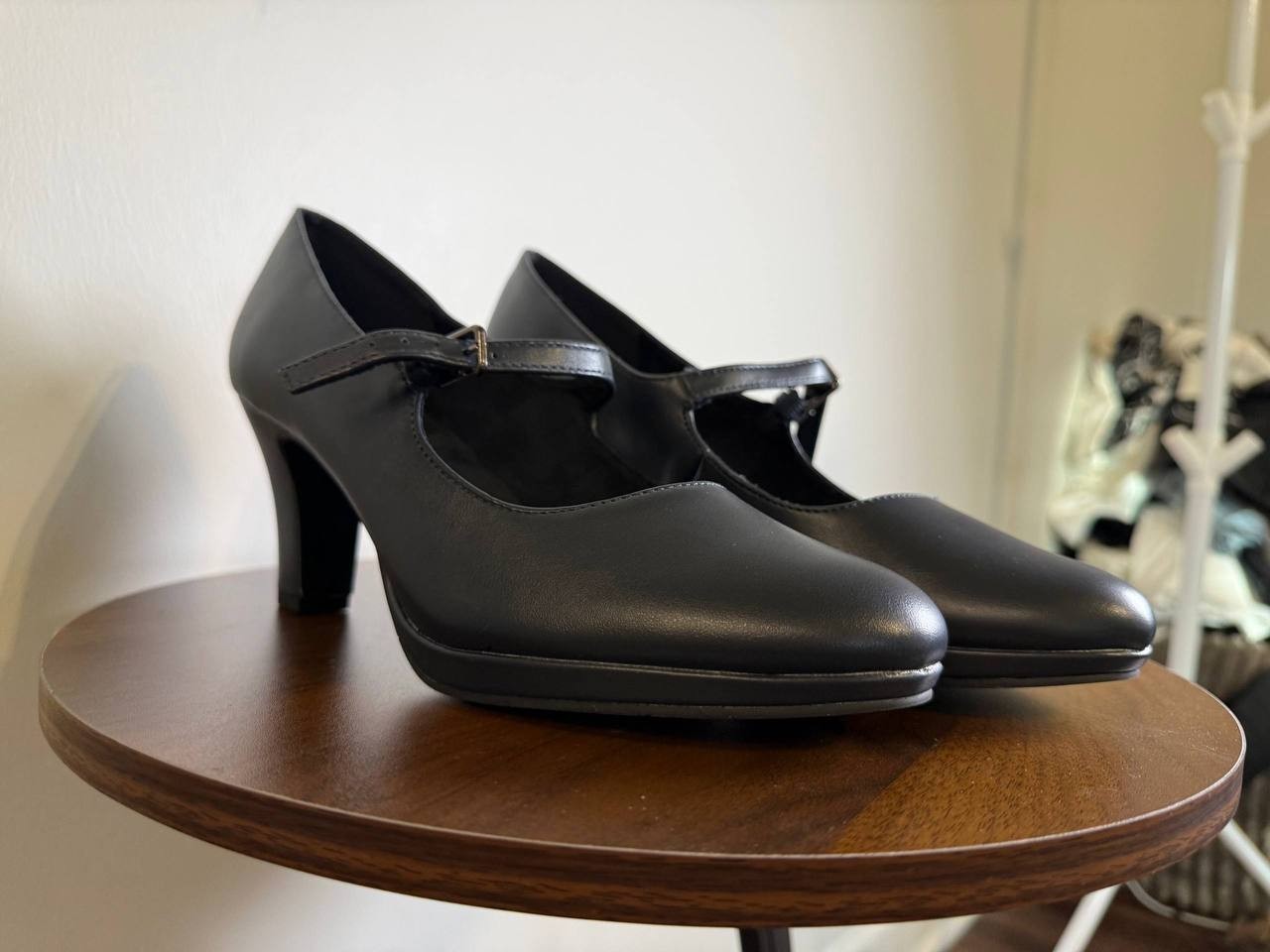 Easy Street “Zest” Mary Jane Platform Pumps – Size 8M – Black – NIB-$69.99