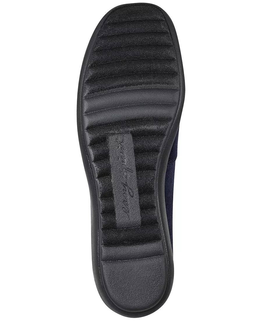 Easy Spirit Arlie Flats 7.5M Dark Blue Textile Slip‑On Lightweight NIB msrp$69