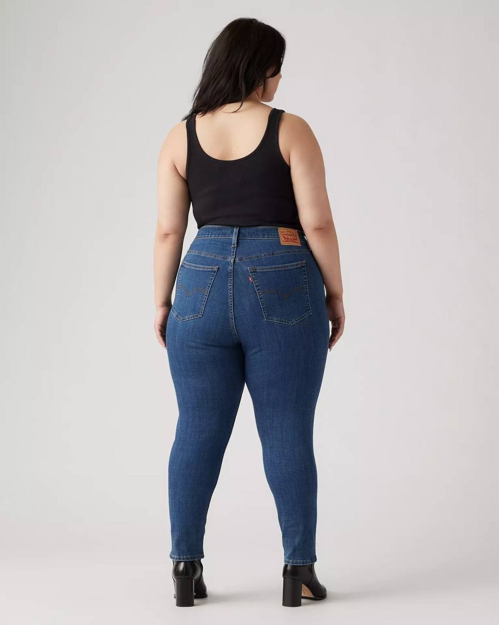 Levi’s 721 High Rise Skinny Jeans Plus Size 24W Medium Wash NWT $69.50