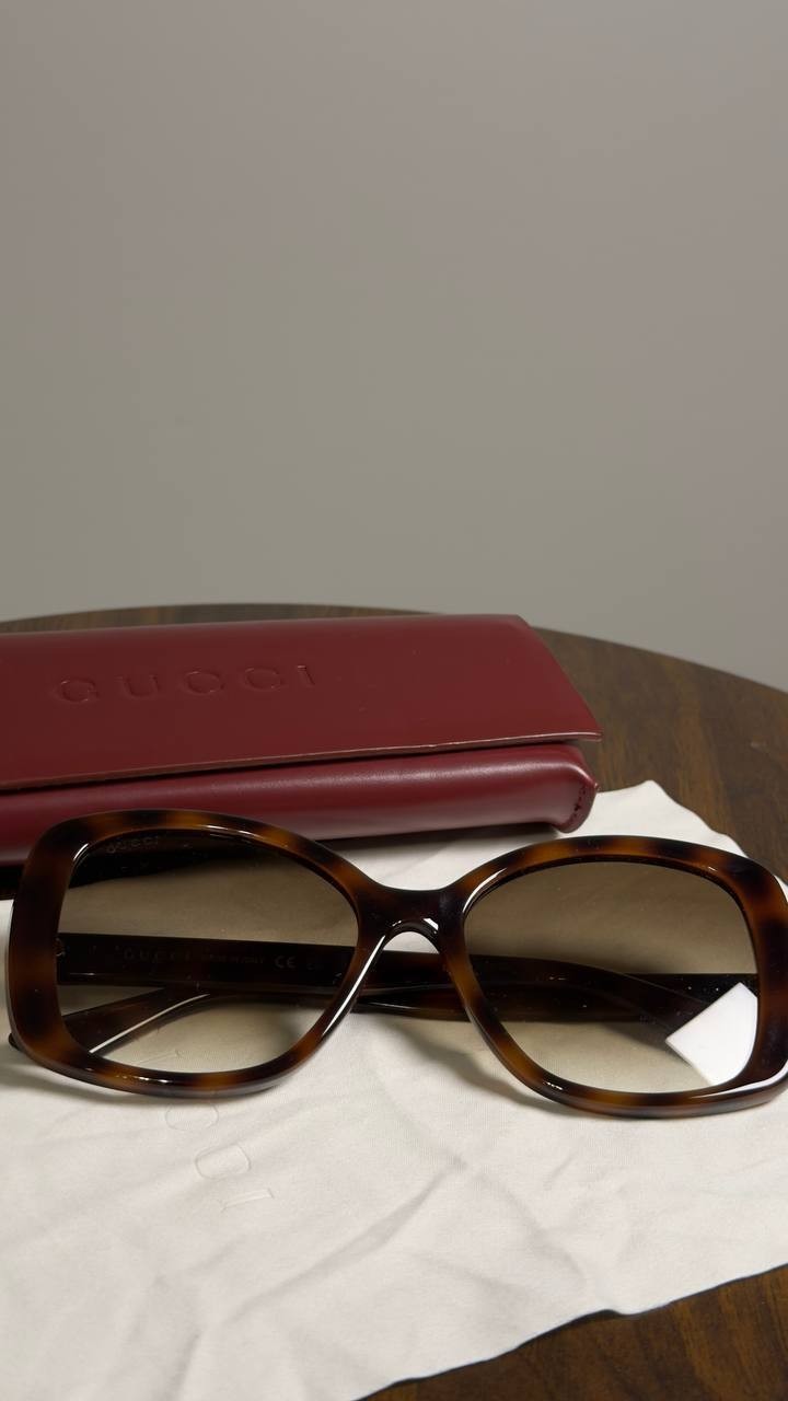 Gucci  GG0762S  Sunglasses  Havana  OS  NWT  $320