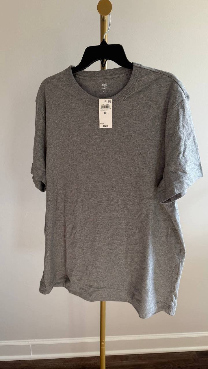Mode of One Men’s Regular‑Fit T‑Shirt Solid Crewneck XL $24.50 NWT