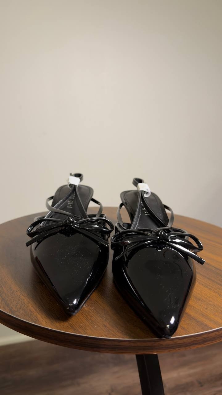 Madden  Girl  Slingback  Pumps  Black  6.5  New  $55