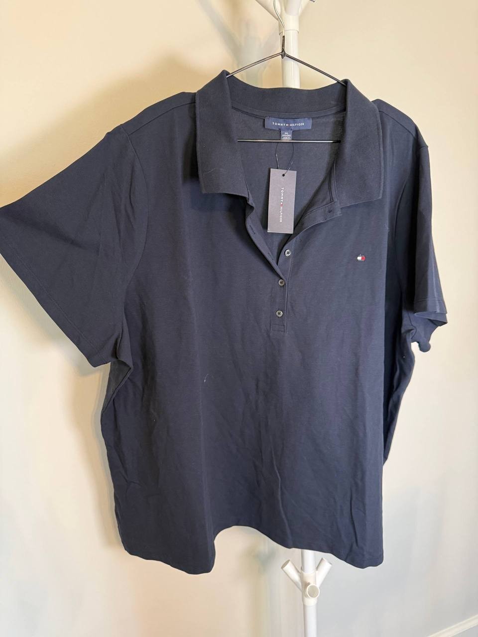 Tommy Hilfiger Men’s Navy Cotton Polo – Size 3X – NWT – $55.50