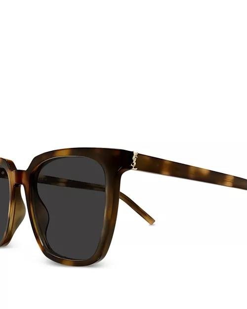 Saint  Laurent  SL  M146  003  Havana  Rectangular  Sunglasses  OS  NWT  $495  
