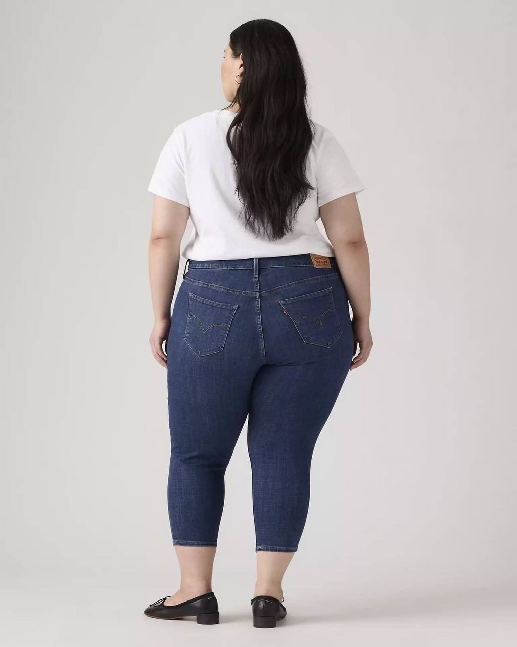 Levi’s Plus Size 311 Shaping Skinny Capri Jeans Blue 24W NWT $59.50