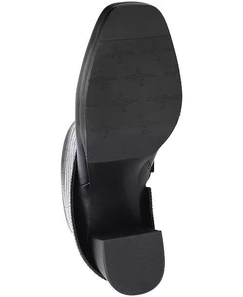 Easy Street Black Man‑Made Ankle Boots 12M NIB MSRP $100