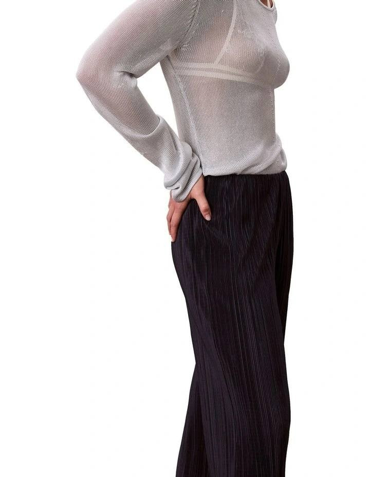 Calvin Klein Plissé Pull‑On Pants – Blue – Size XL – NWT – $49