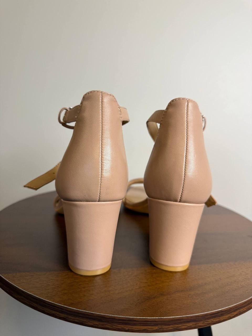Naturalizer Vera Leather Ankle‑Strap Sandals – Opal – Size 10N – New in Box